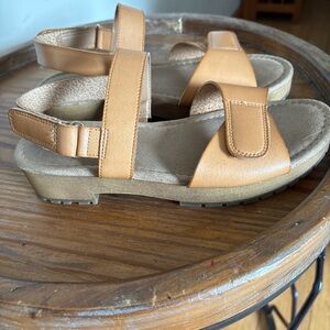 Tan Strappy Sandals
